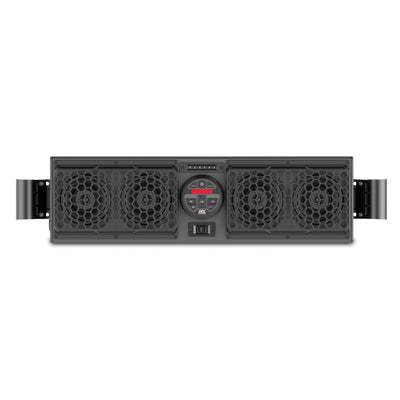 MTX MUDSYS31 Bluetooth Overhead Waterproof UTV Soundbar and Amp System (2 Pack) - VMInnovations