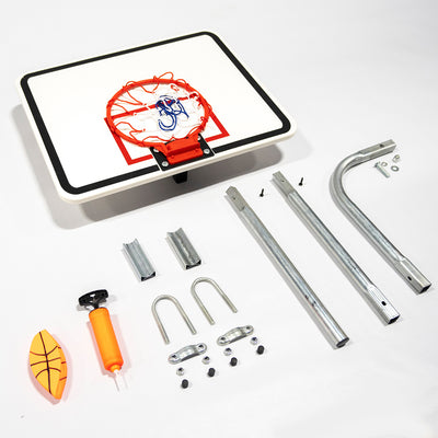 JumpKing Universal Adjustable Trampoline Basketball Hoop w/ Ball (Open Box)
