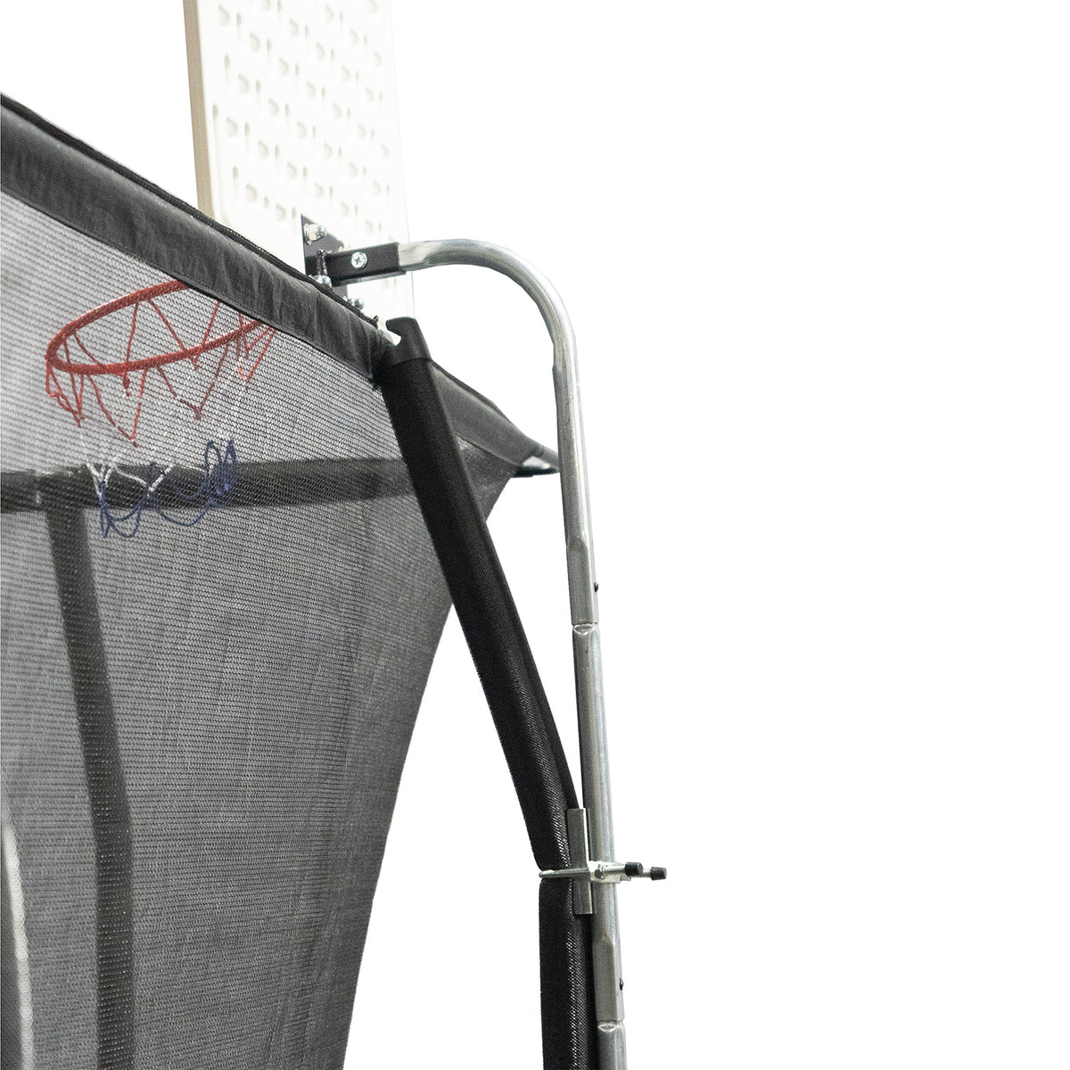 JumpKing Universal Adjustable Trampoline Basketball Hoop w/ Ball (Open Box)