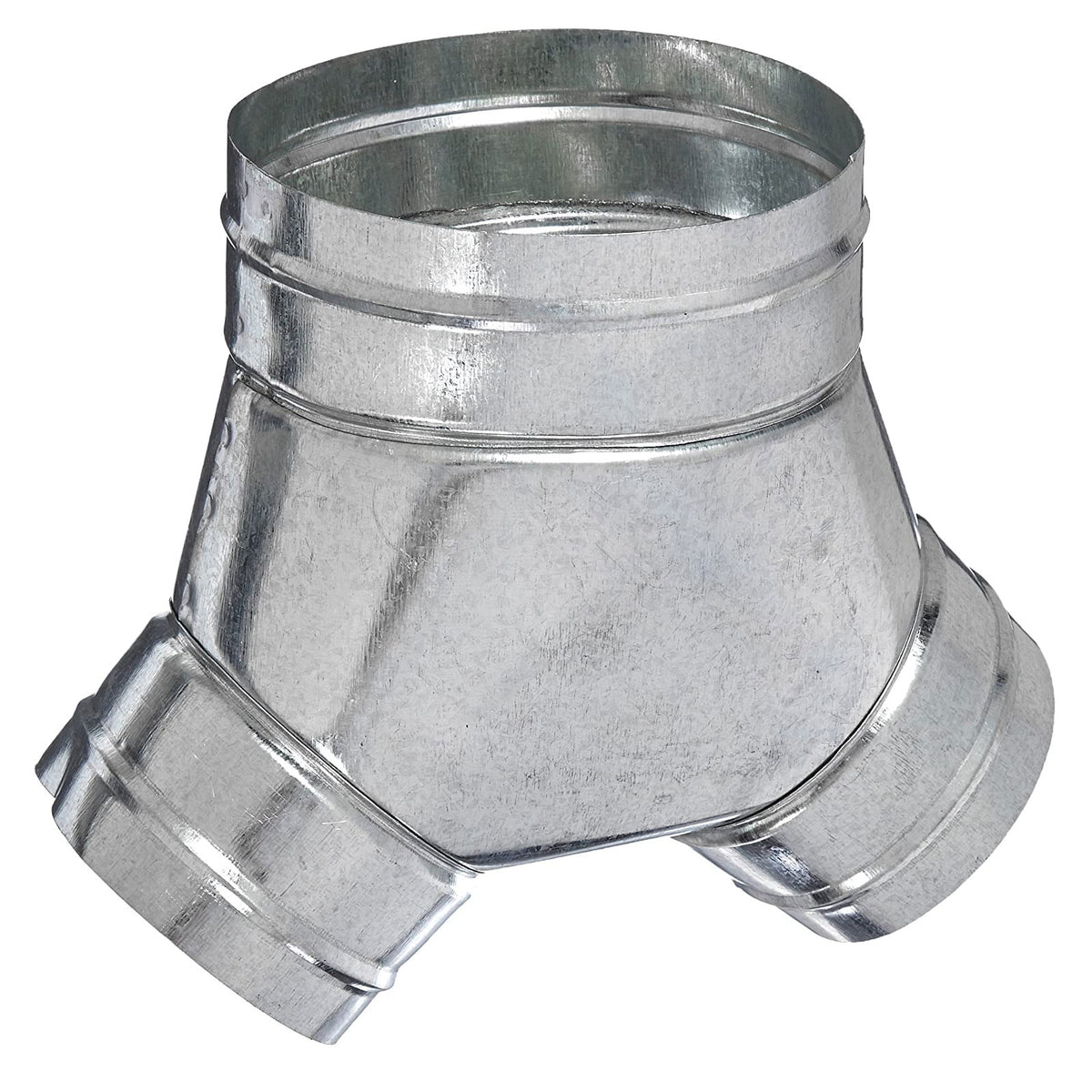 Hydrofarm ACY644 Galvanized Steel 6x4 Inch Y Connector for Gardening (Open Box)