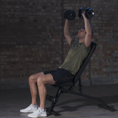 adidas Versatile Performance Utility Strength Training Gym Bench,Black(Used)