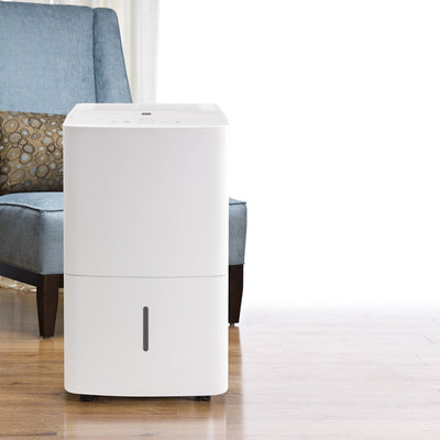 GE ADEL50LW Portable Home Dehumidifier, 50 Pints, White (For Parts)