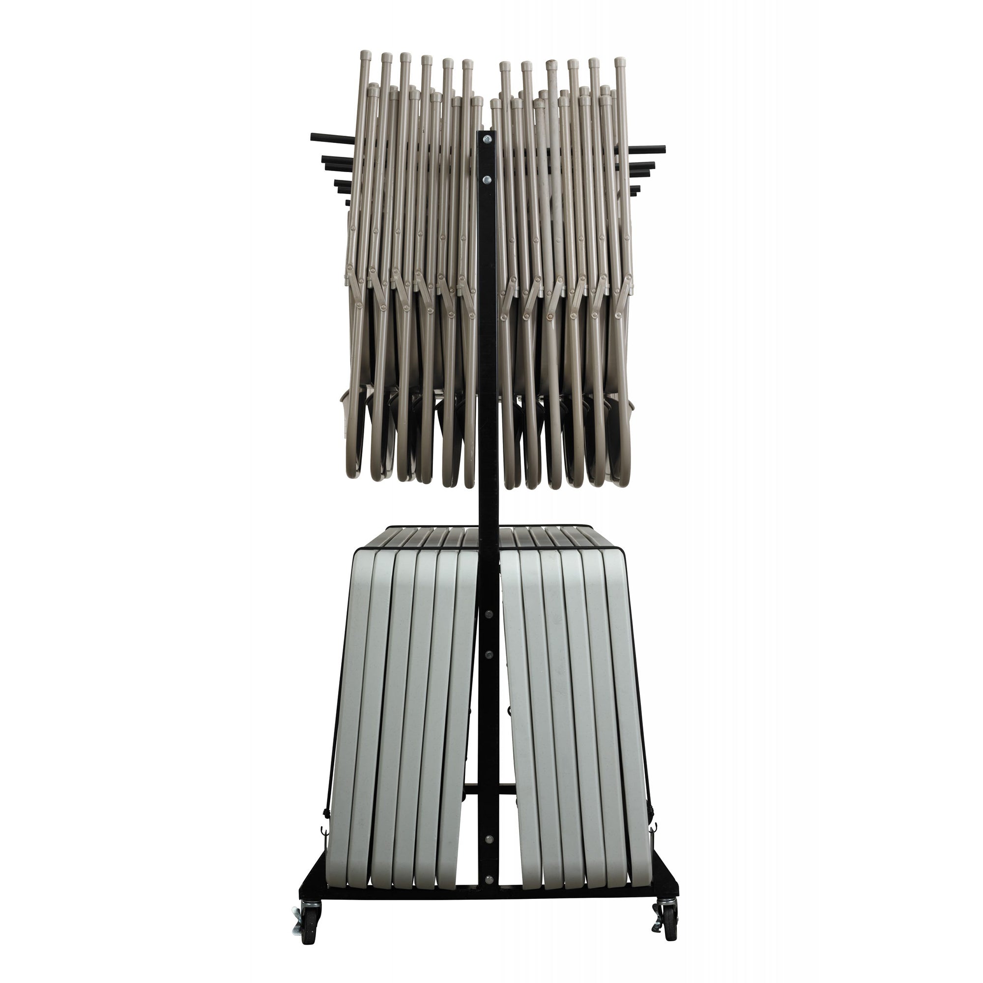 AdirOffice Party Table Chair Rolling Dolly Portable Combo Caddy Cart (For Parts)