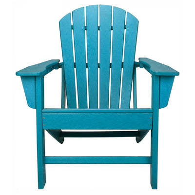 Leisure Classics UV Protected Indoor Outdoor Patio Chair, Turquoise  (4 Pack) - VMInnovations