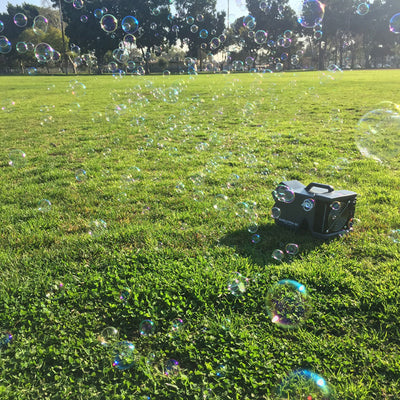 ADJ Products Bubbletron Go DJ Portable Bubble Machine, Remote & 1G Bubble Fluid