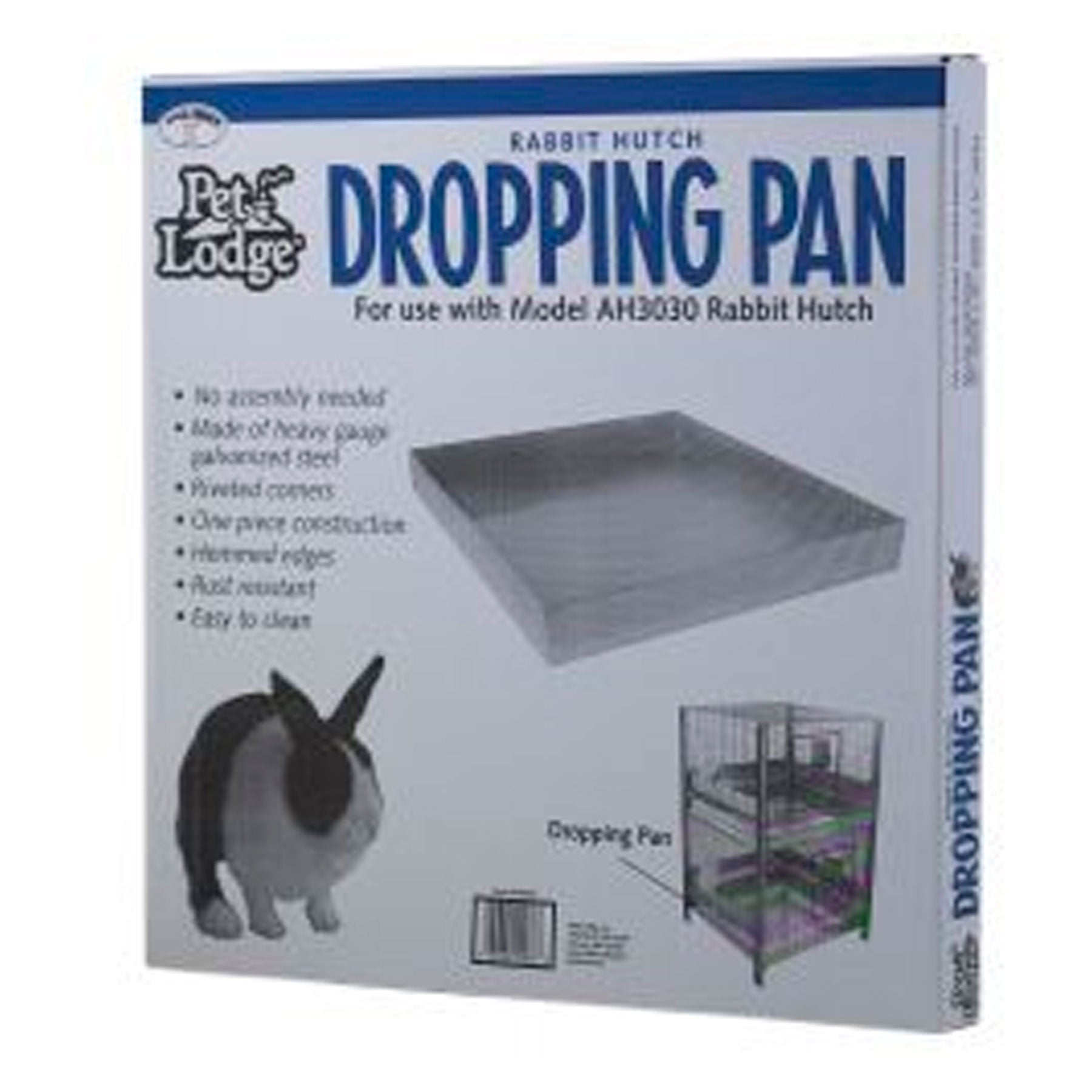 Miller Manufacturing 30 x 36 Inch Metal Rabbit Hutch Dropping Pan (Open Box) - VMInnovations