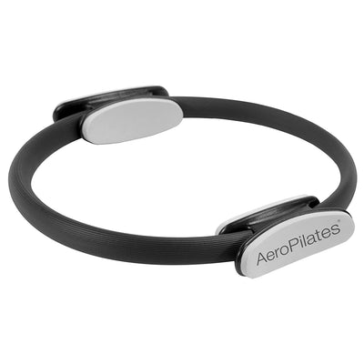 AeroPilates Magic Circle Fitness Ring for Legs, Arms, and Chest, Black (Used)