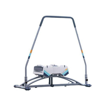 Aeroski 2.0 Ski Fitness Workout Machine with Recoil Spring Resistance, Gray