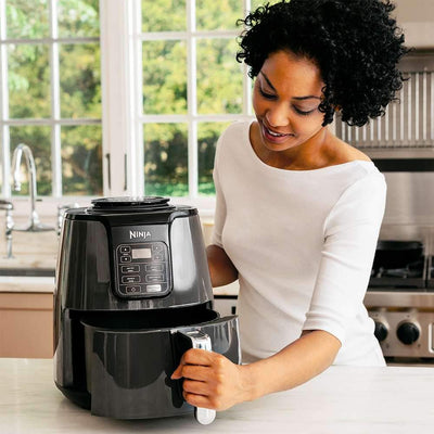 Ninja 4 Qt Air Fryer Dehydrator 1550 Watt (Certified Refurbished)(Open Box)
