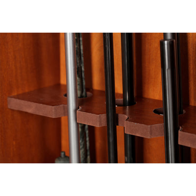 American Furniture Classics 10 Gun Key Locking Wooden Display Cabinet (Open Box)
