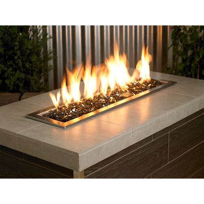 American Fireglass 10 LB Bag 1/4 Inch Fireplace & Pit Glass, Black (Open Box)