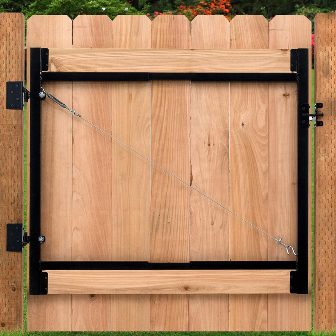 Adjust-A-Gate Steel Frame Gate Kit, 36"-60" Wide Opening Up To 4' High(Open Box)