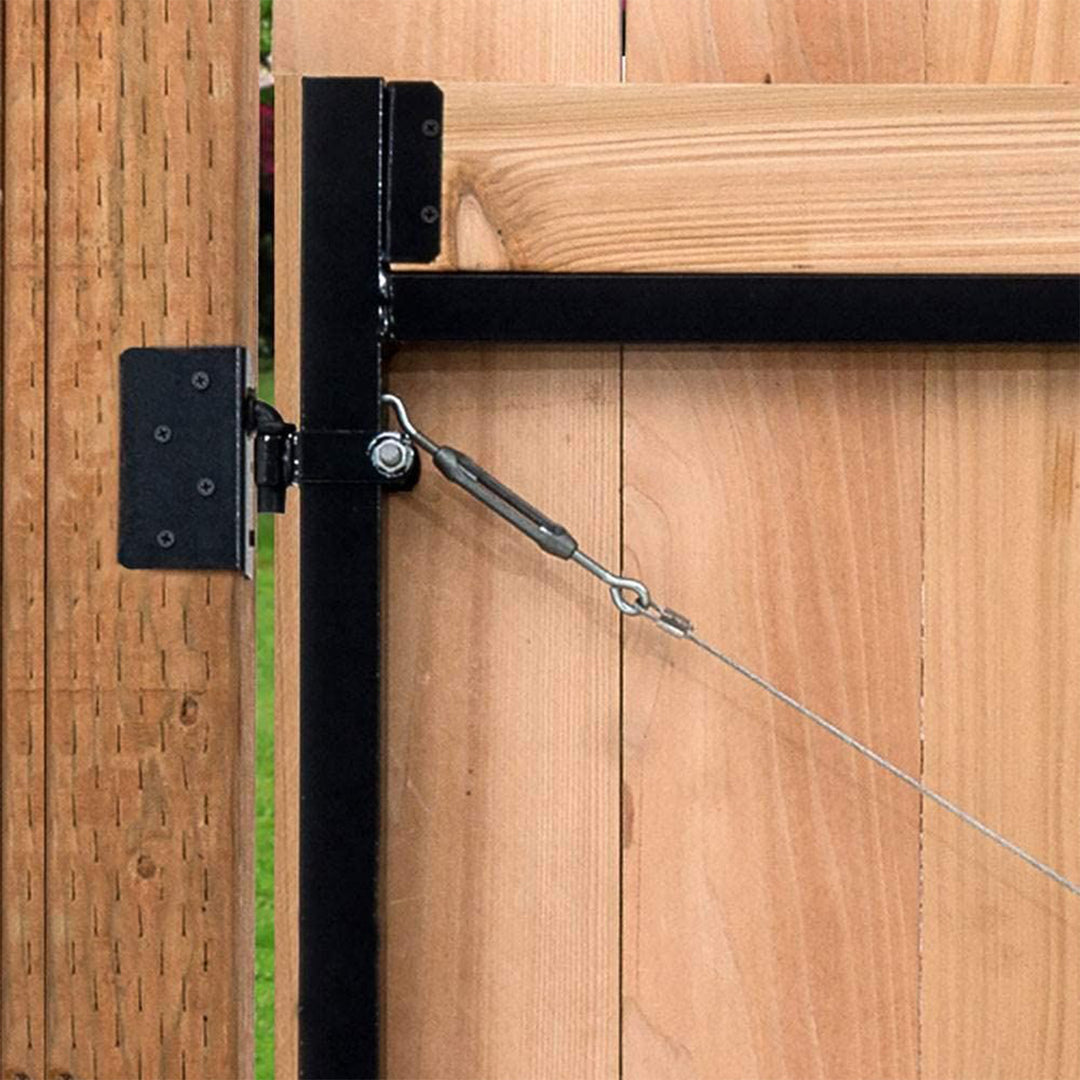 Adjust-A-Gate Steel Frame Gate Kit, 36"-60"W Opening Up To 4' High (Open Box)