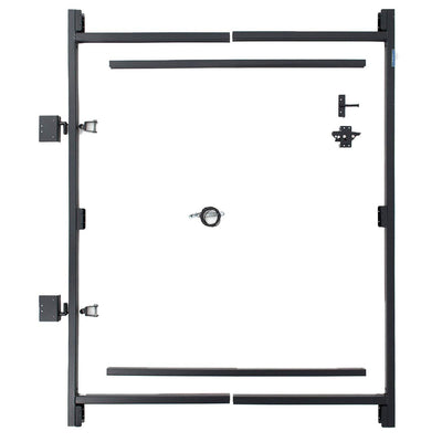 Adjust-A-Gate Steel Frame Gate Building Kit, 36"-60" Wide Up To 7' High (3 Pack) - VMInnovations
