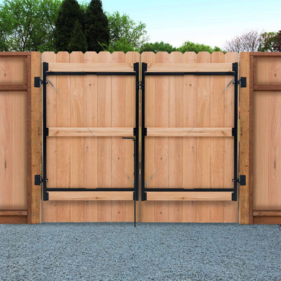 Adjust-A-Gate Steel Frame Gate Building Kit, 36"-60" Wide Up To 7' High (3 Pack) - VMInnovations