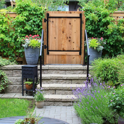 Adjust-A-Gate Steel Gate Building Kit, 36"-60" Wide Opening Up To 5' High (Used) - VMInnovations