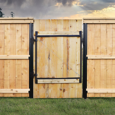 Adjust-A-Gate Steel Gate Building Kit, 36"-60" Wide Opening Up To 5' High (Used) - VMInnovations