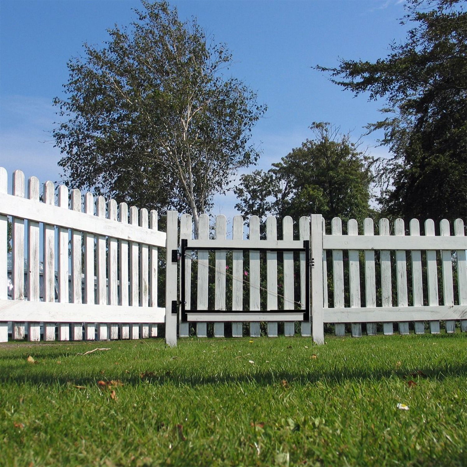 Adjust-A-Gate Steel Frame Building Kit, 60"-96" Wide Opening Up To 4' High(Used) - VMInnovations