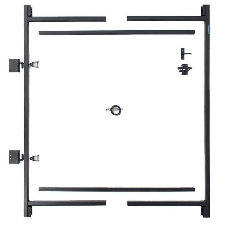 Adjust-A-Gate Steel Frame Gate Building Kit, 60"- 96" Wide Opening Up To 5' High