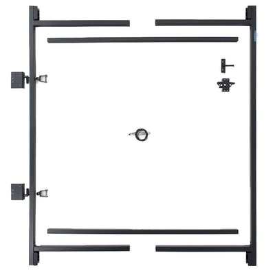 Adjust-A-Gate Steel Frame Gate Building Kit, 60"- 96" Wide Opening Up To 5' High