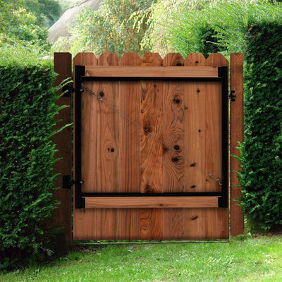 Adjust-A-Gate Gate Building Kit, 60"-96" Wide Opening Up To 5' High (For Parts) - VMInnovations