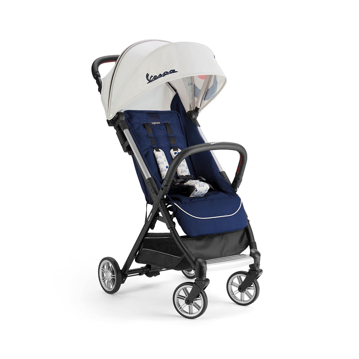 Inglesina AG87M0VBLUS/D Quid Lightweight Foldable Compact Stroller, Vespa Blue - VMInnovations