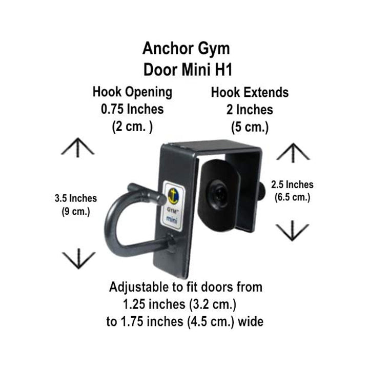 Anchor Gym Door Mount for Resistance Bands, Strength Training, & Yoga (Open Box)