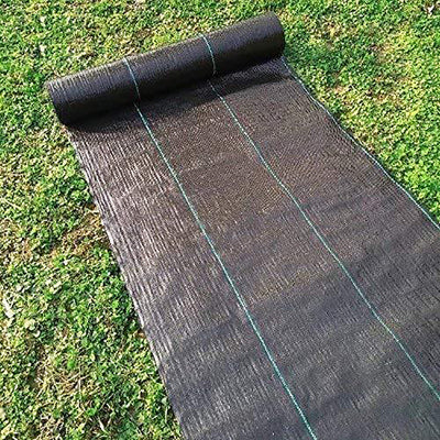 Agfabric 3oz Woven Weed Barrier Landscape Fabric, 3x100 Foot, Black (Open Box)