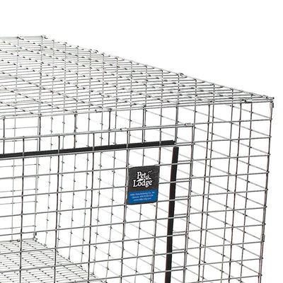 Little Giant Wire Rabbit Hutch Pet Lodge w/Galvanized Body&Door Guards(Open Box)