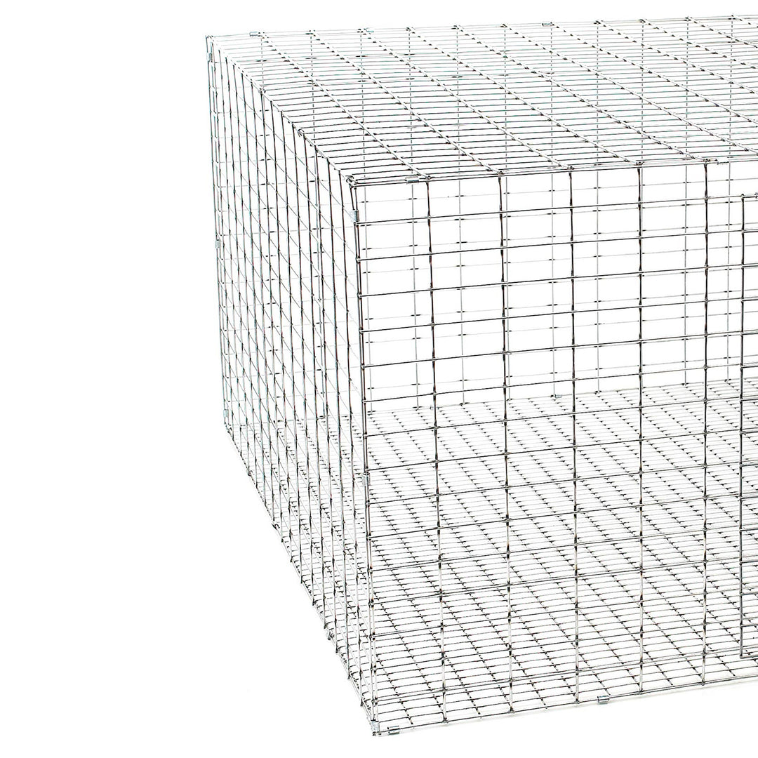 Little Giant Wire Rabbit Hutch Pet Lodge with Galvanized Body and Door Guards