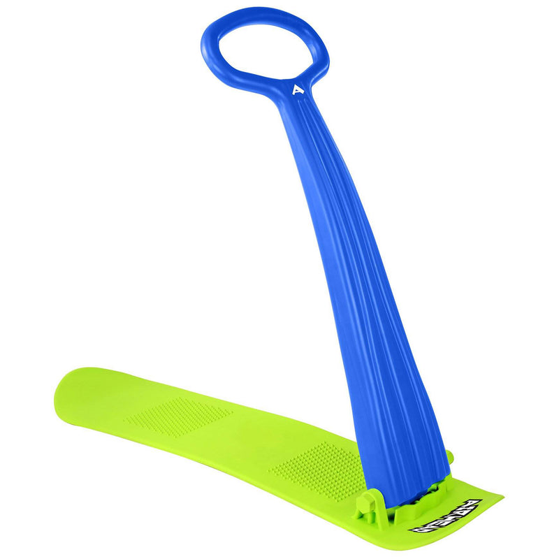 Airhead Kids Scoot Snow Scooter for Hills and Flats, Blue and Green | AHPS-15