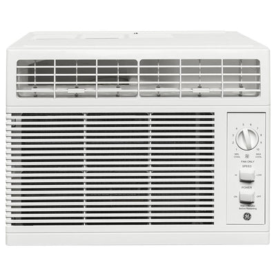 GE 5,050 BTU Electric Fixed Chassis Window Mount Room Air Conditioner (Open Box)