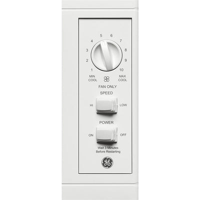 GE 5,050 BTU Electric Fixed Chassis Window Mount Room Air Conditioner (Open Box)