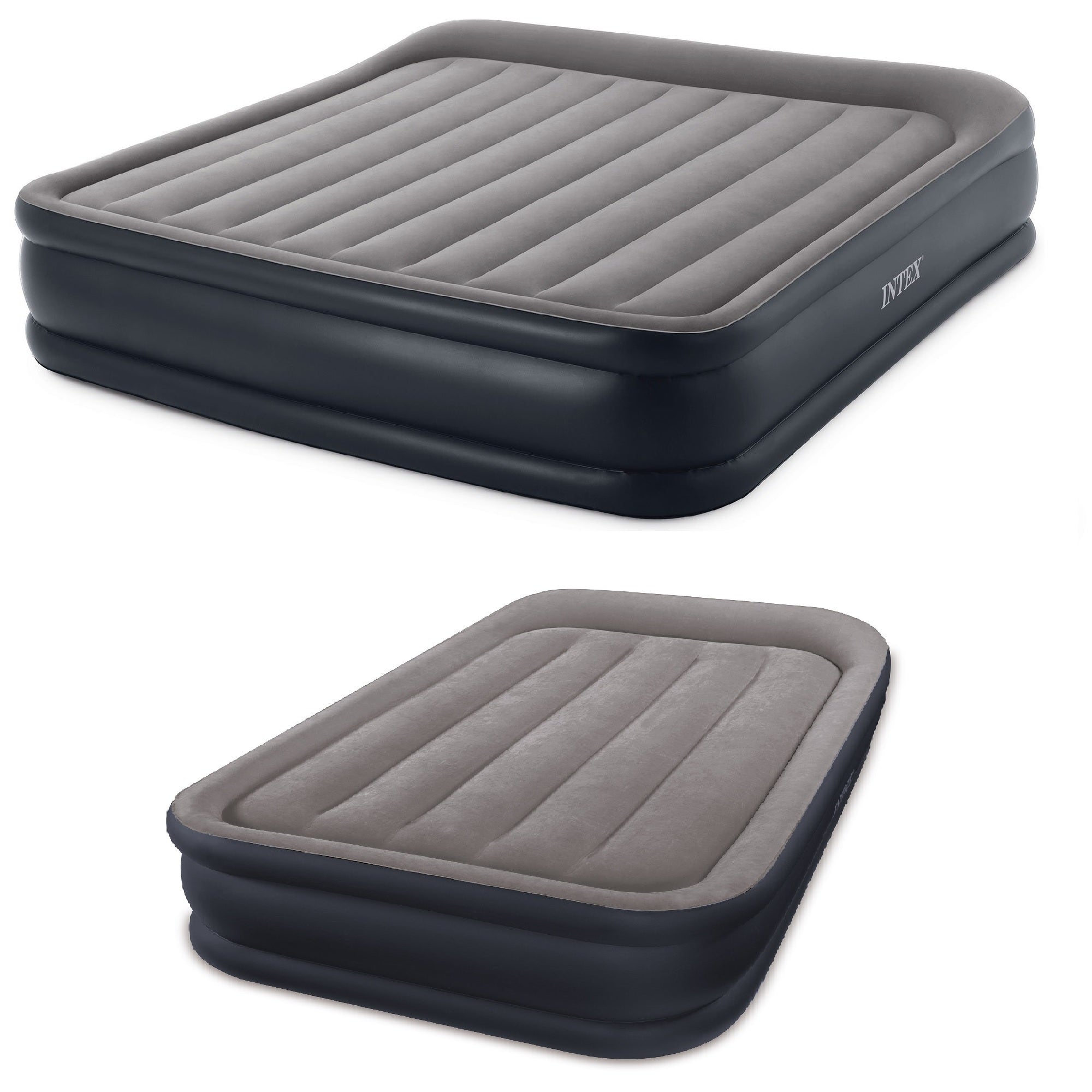 Intex Inflatable AirBed, King & Intex Inflatable AirBed, Twin w/ Built In Pumps - VMInnovations