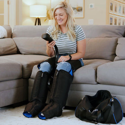 Reathlete Pro Portable Air Compression Leg Massager w/ Remote (For Parts)