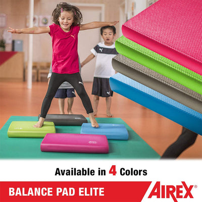 Airex Elite Gym Physical Therapy Yoga Exercise Foam Balance Pad, Gray (Open Box)
