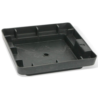 Algreen Valencia 31" Inside/Outside Square Planter Pot, Matte Black (Open Box) - VMInnovations