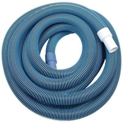 Plastiflex 1.25" x 21' Long Spiral Wound Bosun Vacuum Hose Swivel Cuff (Used)
