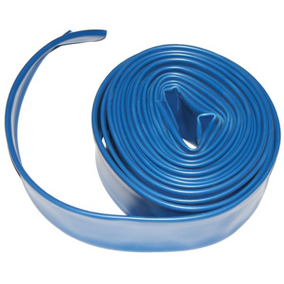 Plastiflex 1.5 Inch x 25 Foot Lay Flat Pool Backwash Hose (Open Box)