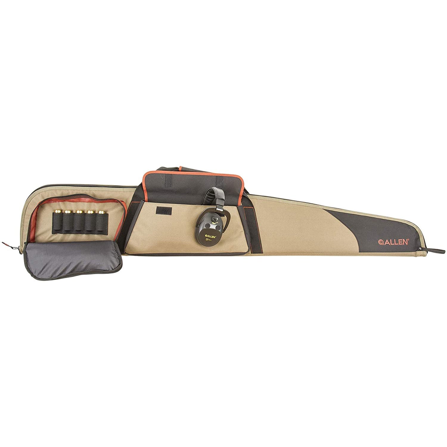 Allen Company Eliminator 52 Inch Soft Shotgun Long Gun Case, Olive/Tan(Open Box)