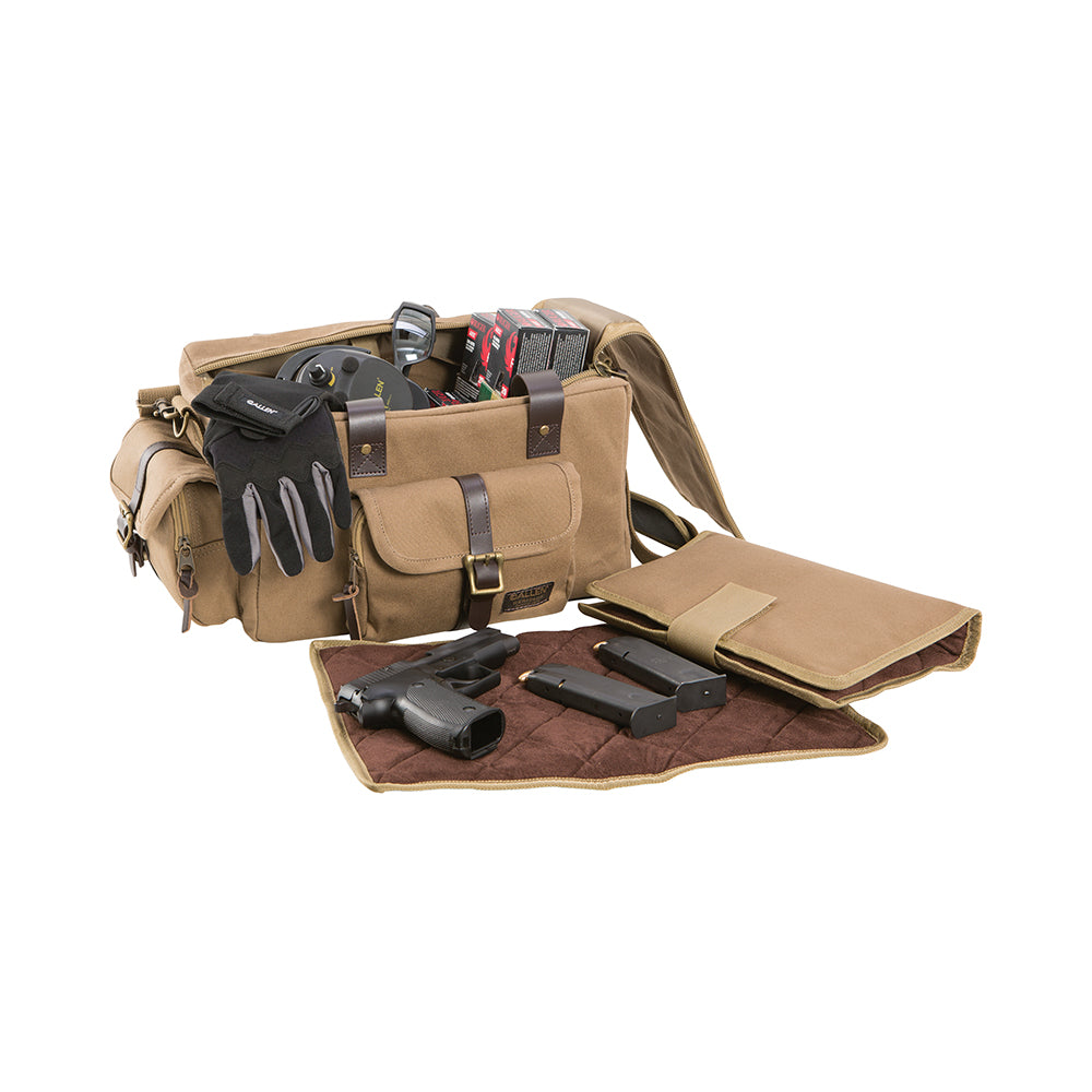 Allen Company Heritage Handsome Spacious Shooting Range Travel Bag, Brown (Used)