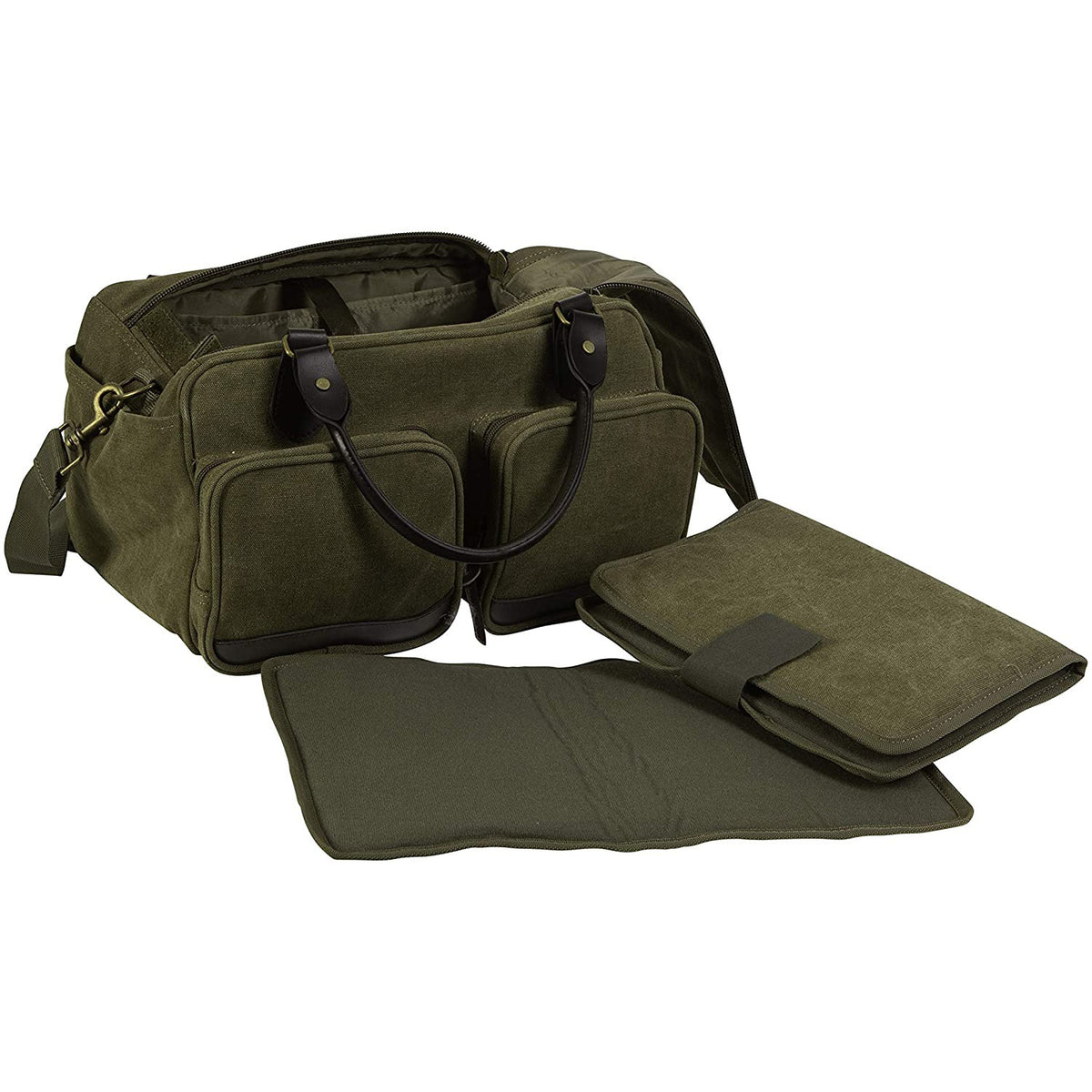 Allen Company 8244 North Platte Heritage Shooting Range Travel Carry Bag, Olive