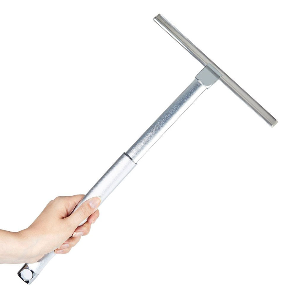 Better Living ALTO Extendable Aluminum Shower Squeegee, Silver Chrome (Open Box)
