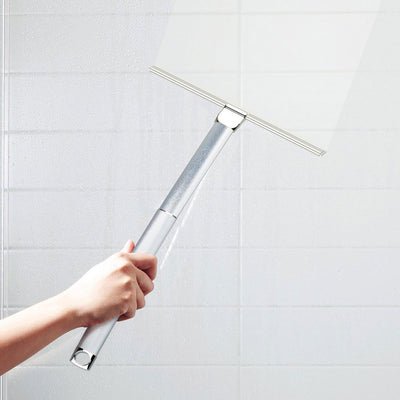 Better Living ALTO Extendable Aluminum Shower Squeegee, Silver Chrome (Open Box)