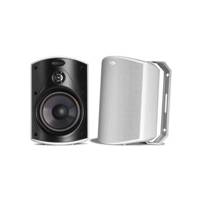 Polk Audio AM5088 Atrium All Weather Outdoor Wall Mountable Loudspeakers, White
