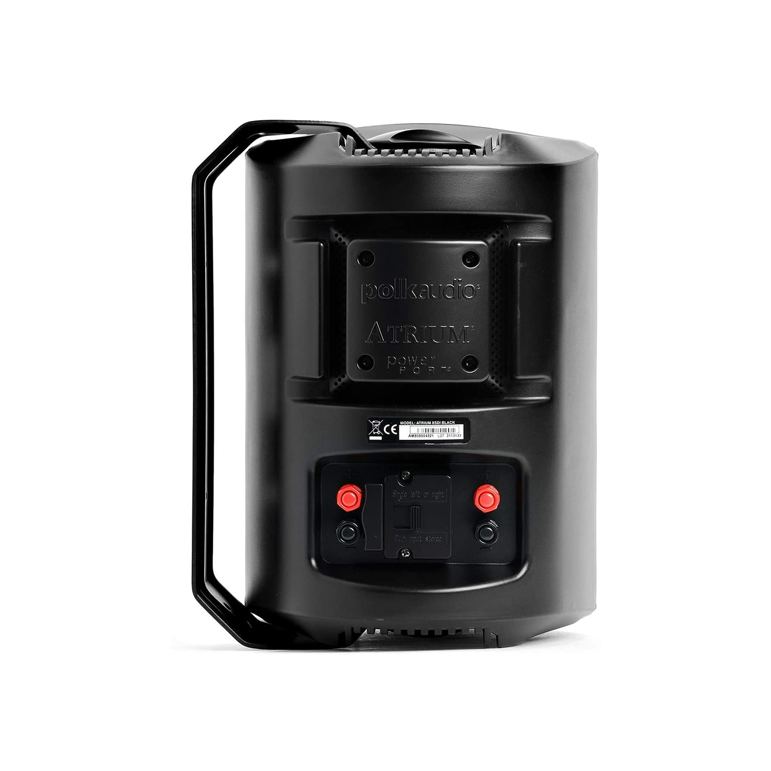 Polk Audio AM8085 Atrium Single All Weather Outdoor Wall Loudspeaker, Black