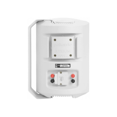 Polk Audio AM8088 Atrium Single All Weather Outdoor Wall Loudspeaker, White