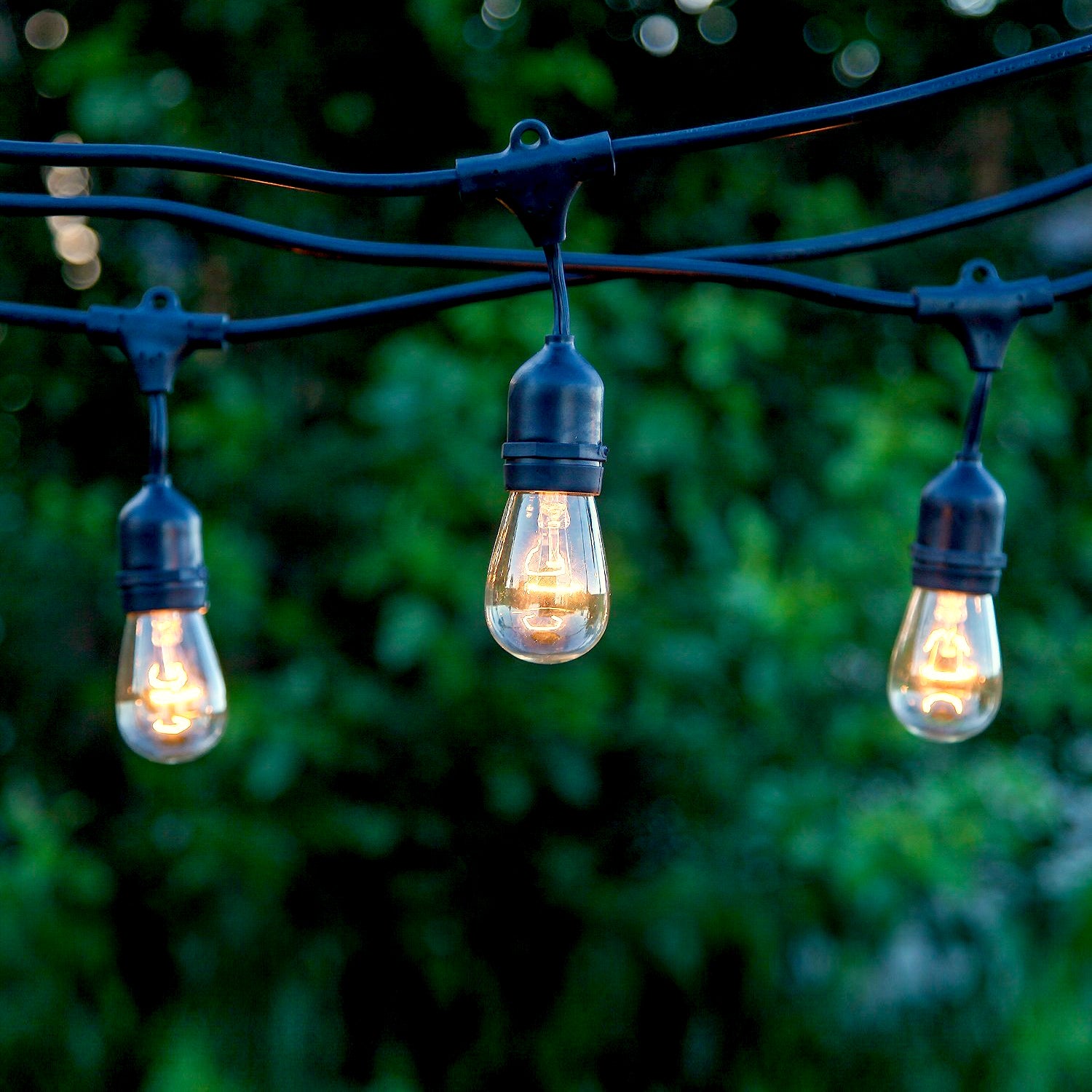 Brightech Ambience Edison White LED Waterproof String Lights, 48 Ft. (Open Box) - VMInnovations