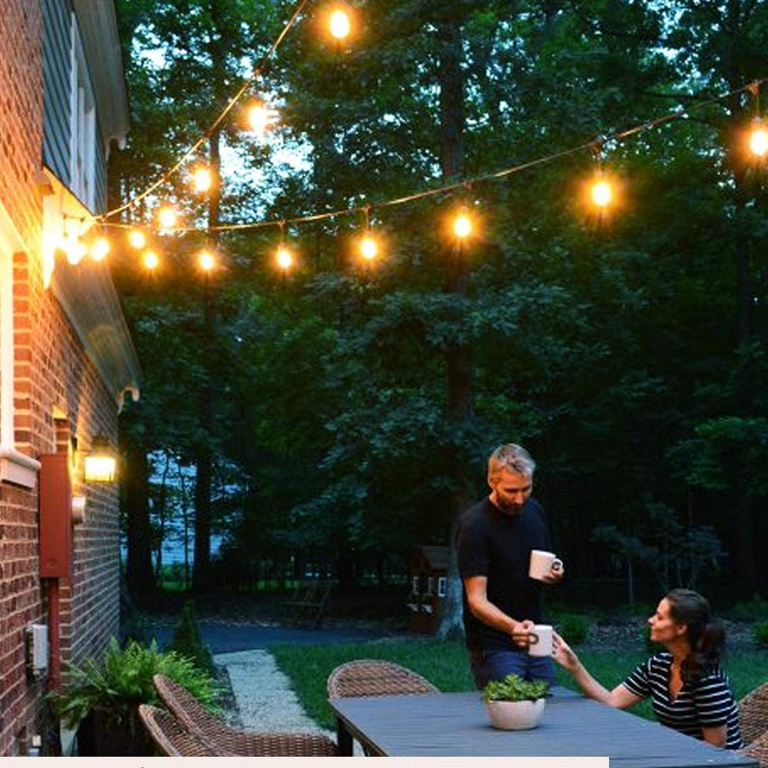 Brightech Ambience Vintage 48 Foot 40 Watt Vintage Bulb String Lights (Open Box) - VMInnovations