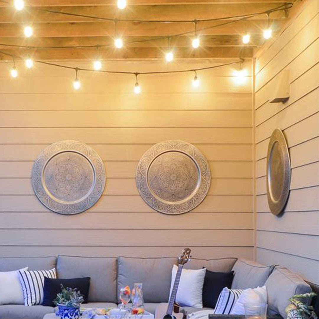 Brightech Ambience Vintage 48 Foot 40 Watt Vintage Bulb String Lights (Open Box) - VMInnovations